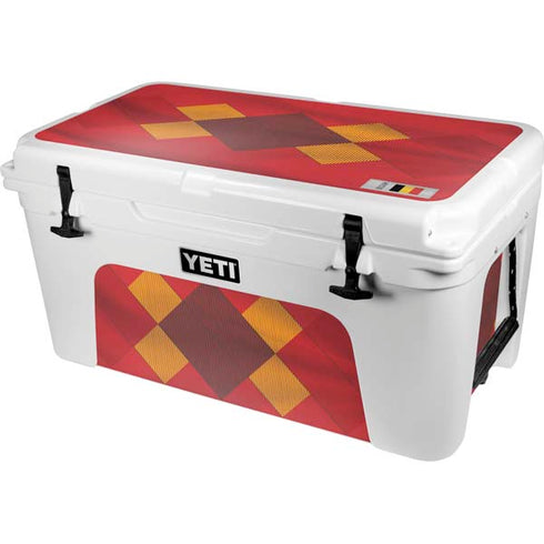 Belgium Soccer Flag YETI Tundra 65 Hard Cooler Skin